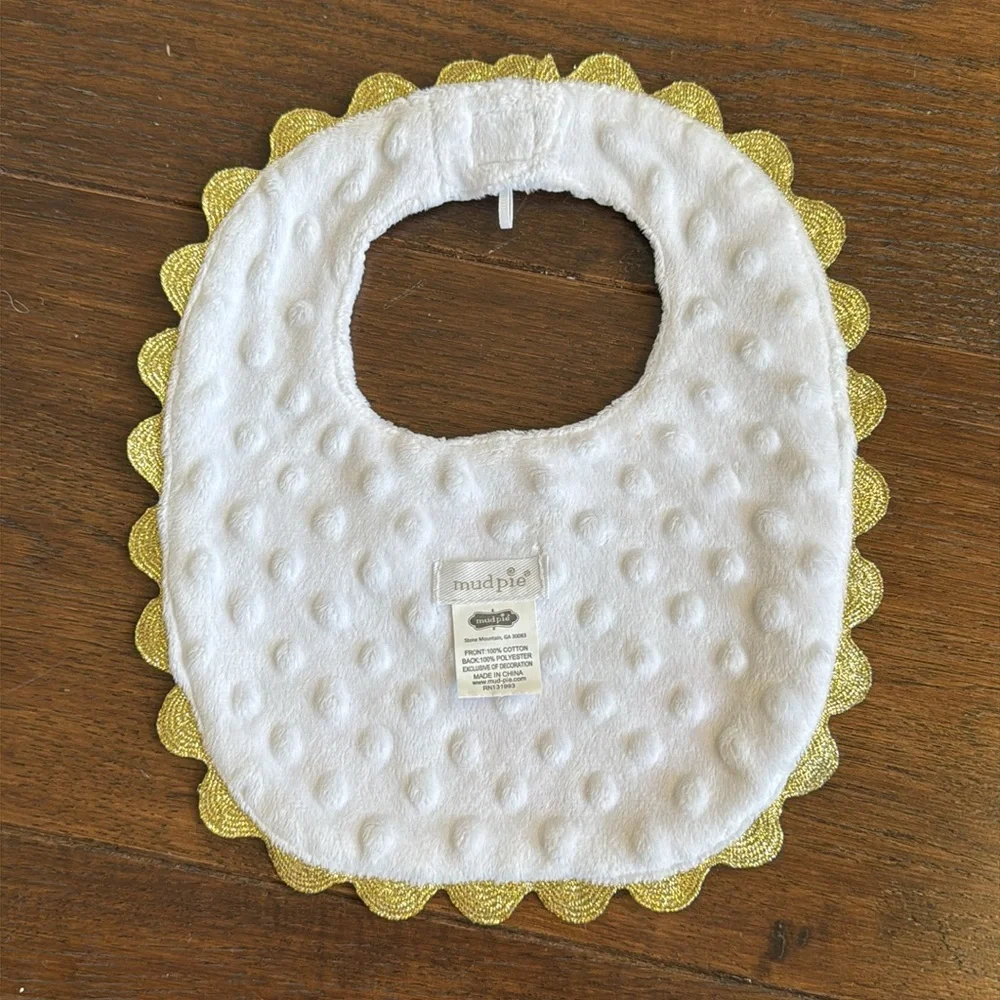 Mud Pie - I Love Santa Baby Bib